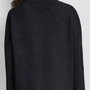 Dkny  pullover  Classic Black Oversized logo in dusty pink