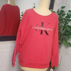 Calvin Klein sweatshirt color (red)