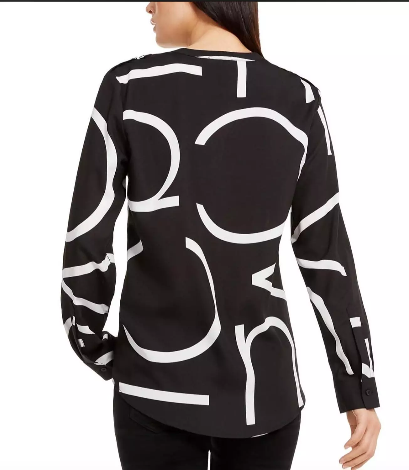 Calvin Klein Monogram Logo Button-Down