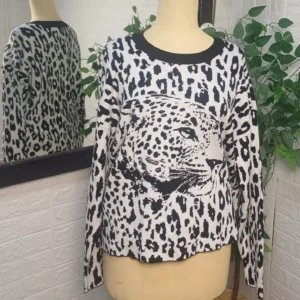 Pullover Dkny White in black