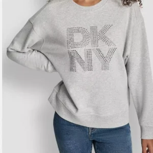 DKNY Embellished Sweatshirt