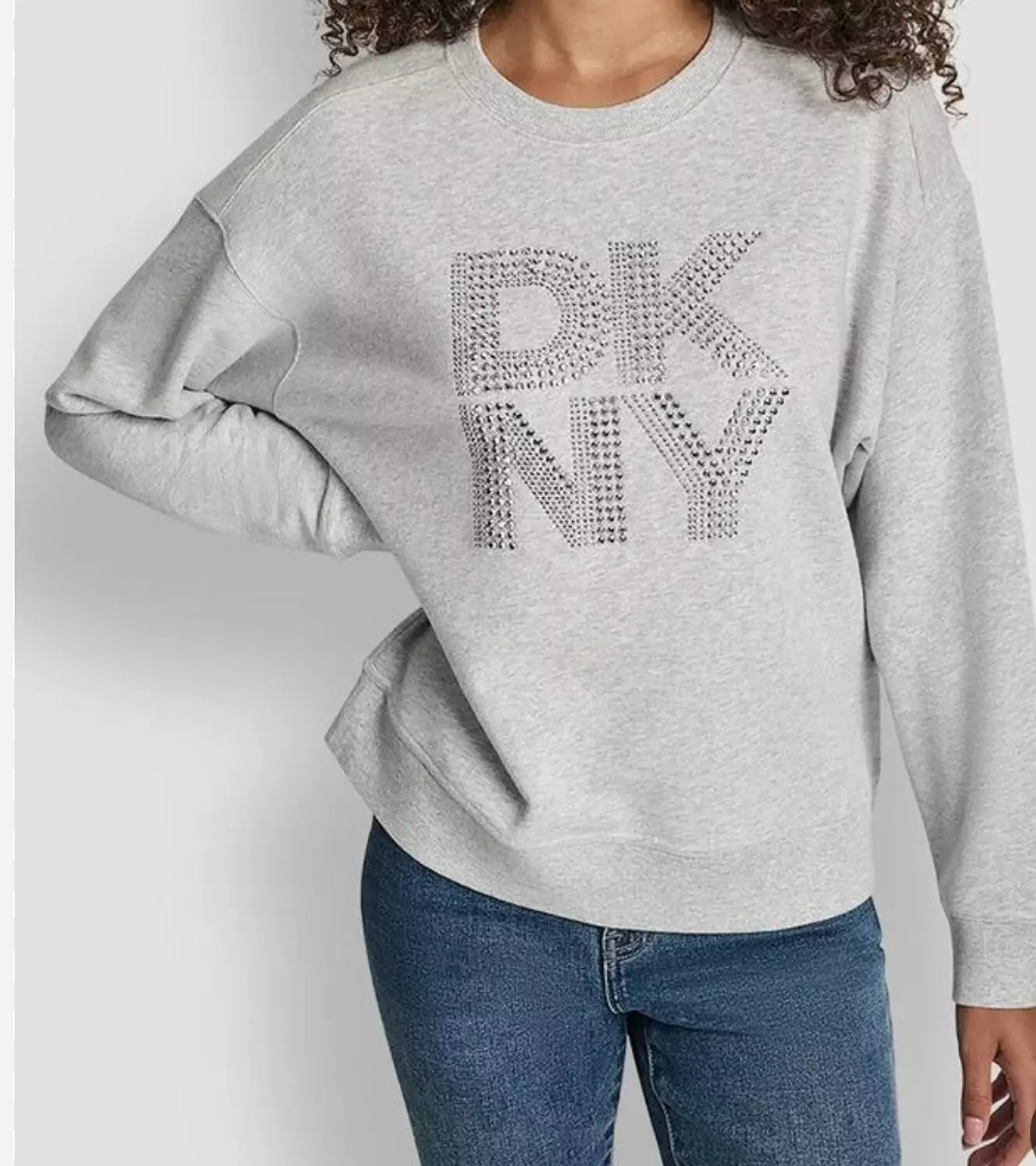 DKNY Embellished Sweatshirt