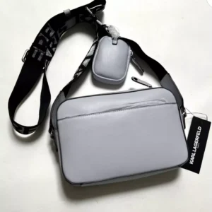 KARL Lagerfeld Paris camera bag with a glamorous , modern touch
