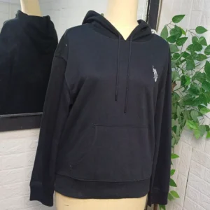 U.S. POLO SWEATSHIRT BLACK