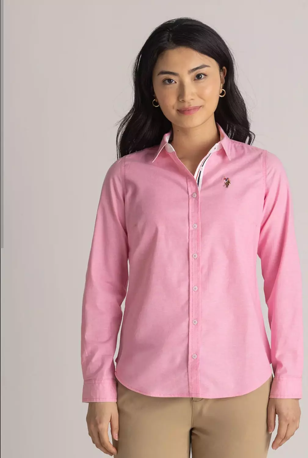 U.S. Polo Assn. women’s shirt offers a blend of classic