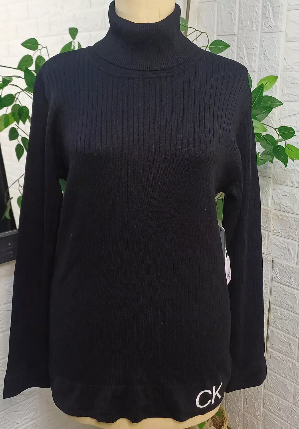 Women’s Mock Neck (or Turtleneck) Sweater.