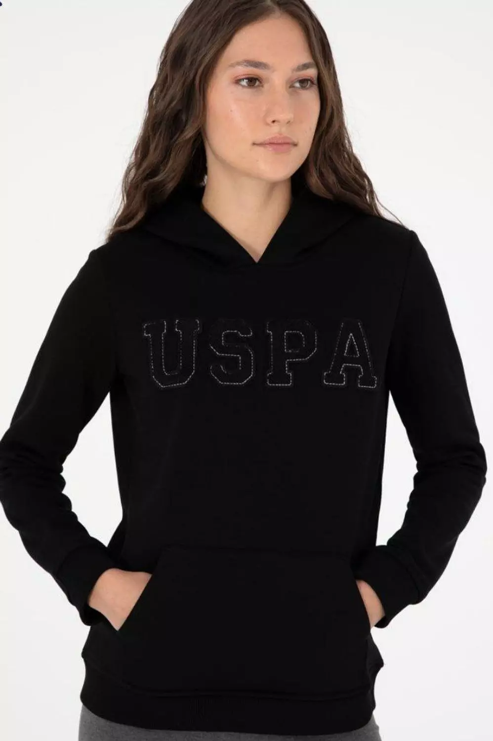 U.S. POLO ASSN SWEATSHIRT A VERSATILE BLACK