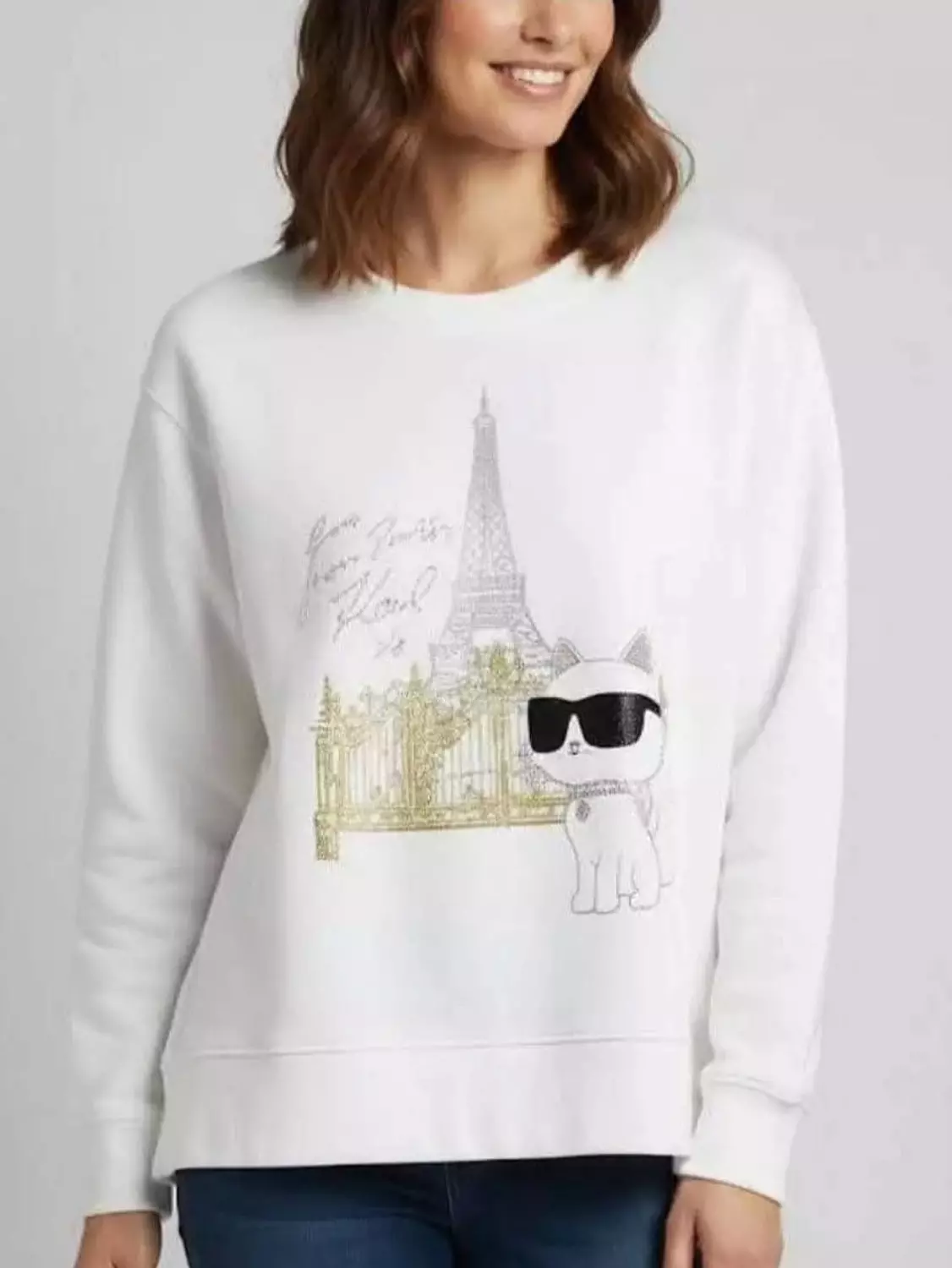 sweatshirt from the Karl Lagerfeld collection