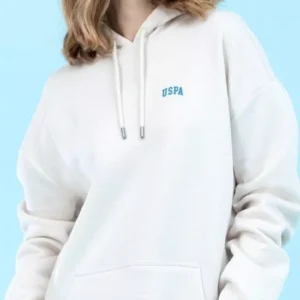 U.S.  polo Assn  hoodie oversized  off-white