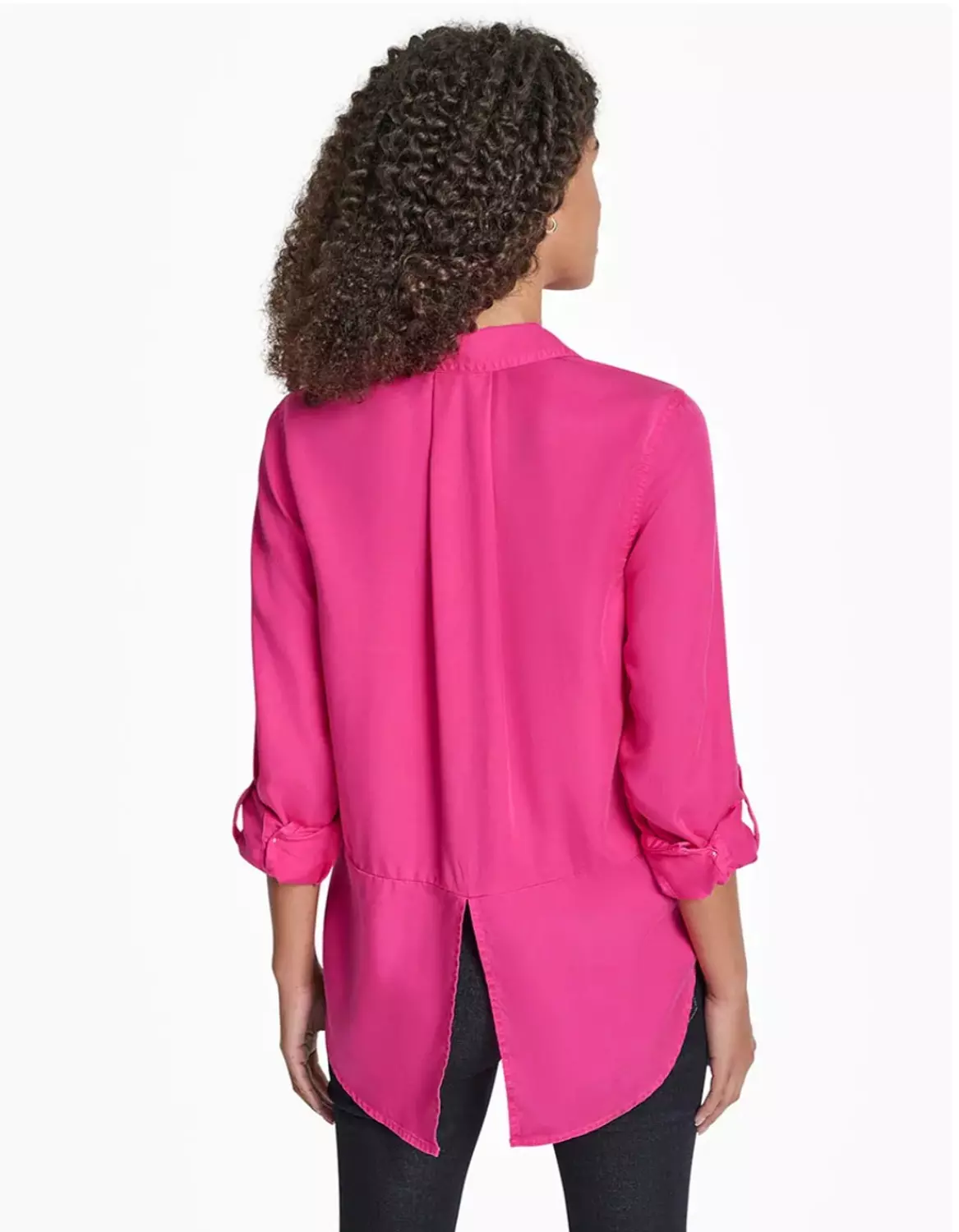 Dkny Jeans Shirt Fuchsia