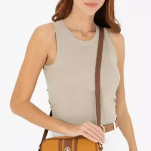 U.S. polo   Assn  cross bag mustard yellow