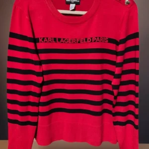 Karl Lagerfeld Paris Striped Sweater