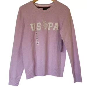 U.S. Polo Assn. Pink Logo Sweater