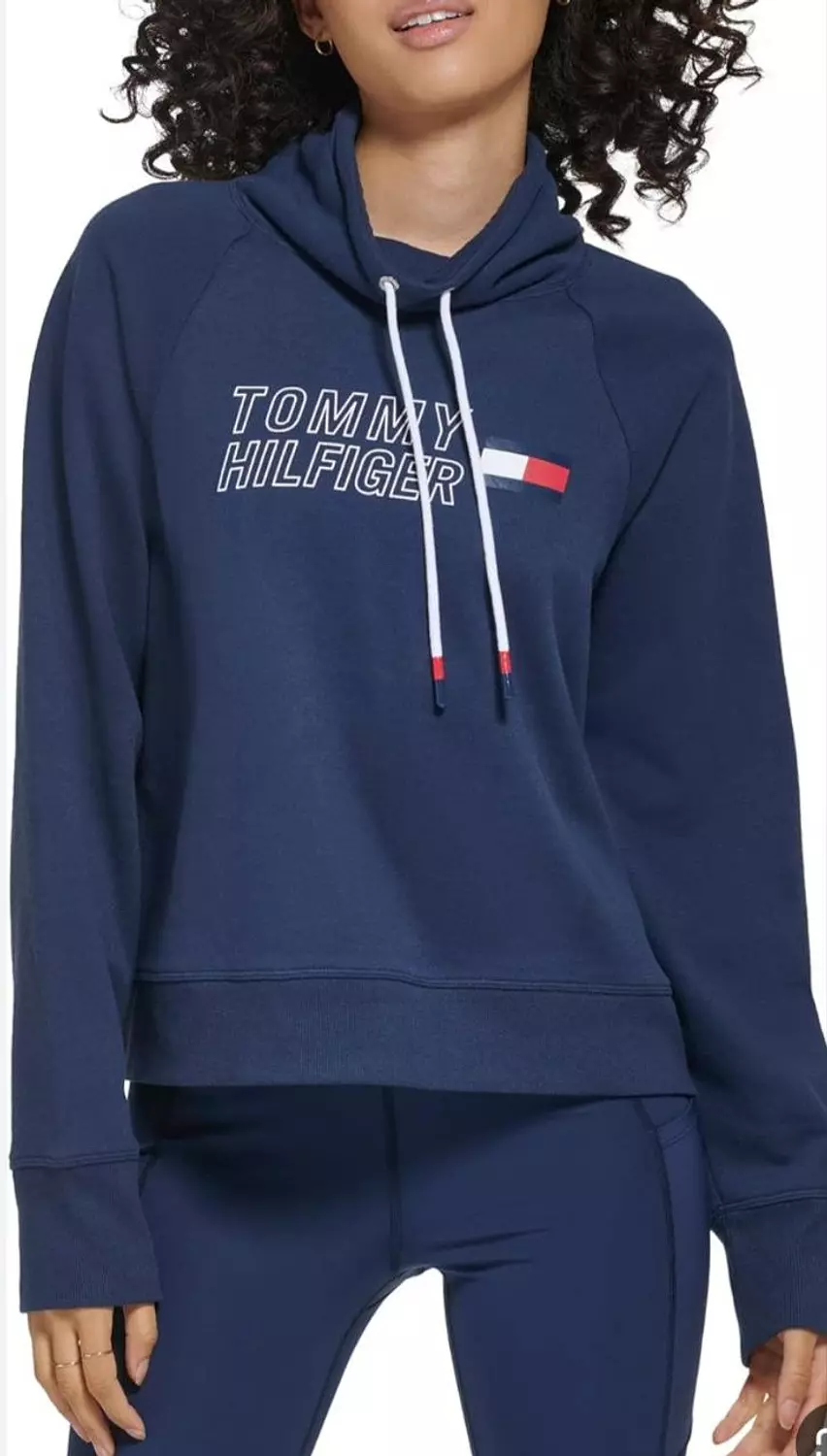 Tommy Hilfiger Women’s Funnel Neck Sweatshirt