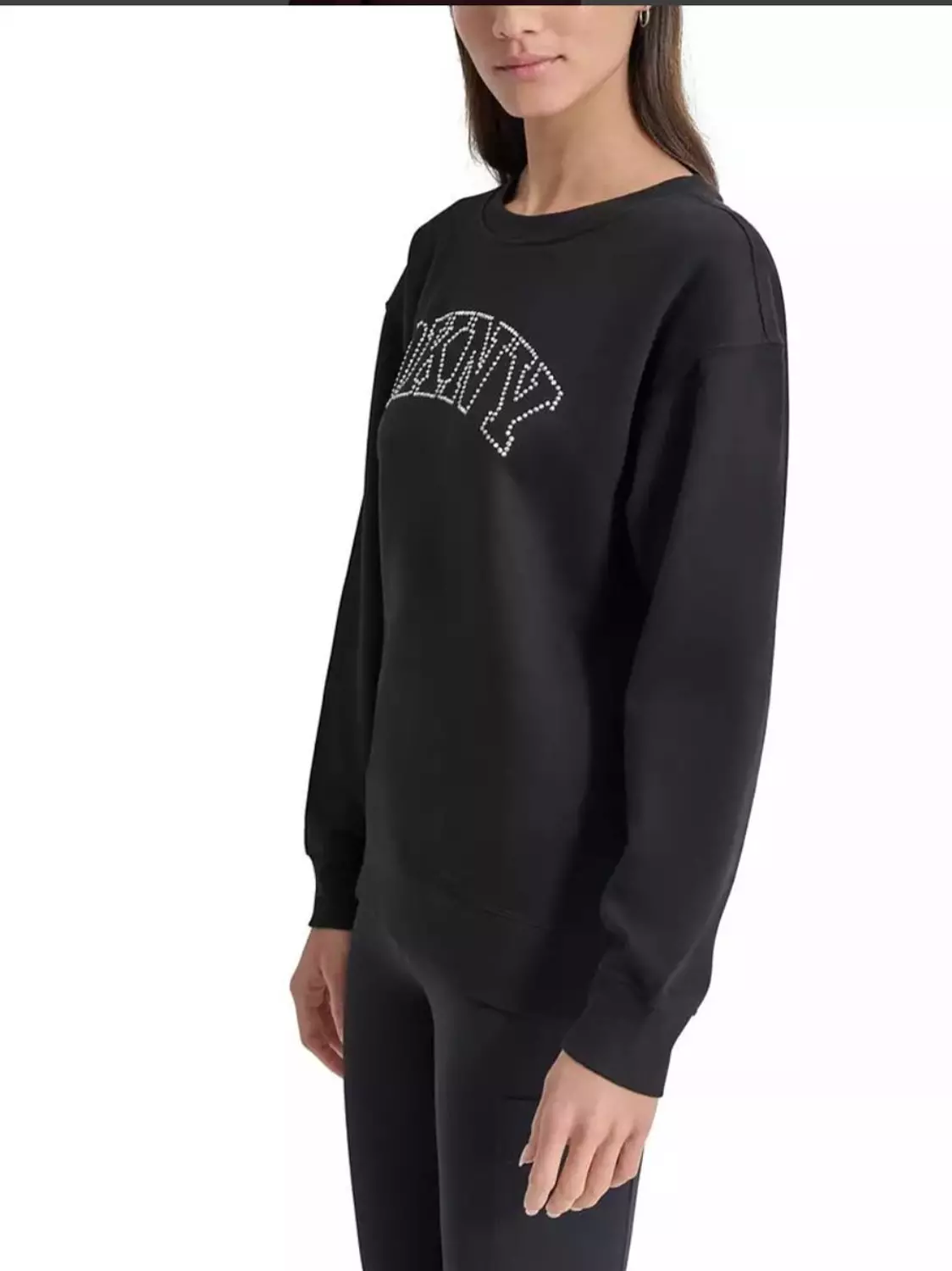 Dkny Rhinestone Sweatshirt