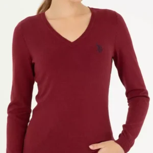 U.s. polo  burgundy