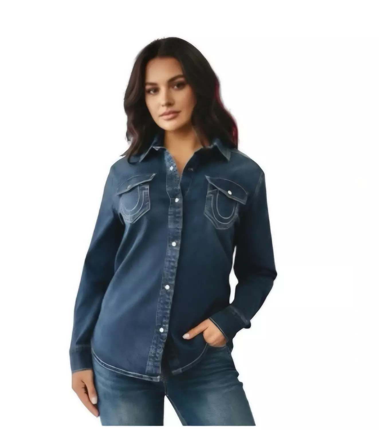 True Religion denim Shirt