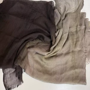 Messy chiffon ombré