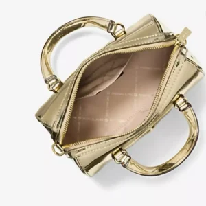 Michael Kors Gold Metallic Sathel