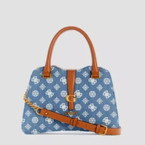 Destiny Satchel – Cognac with Gold Accents