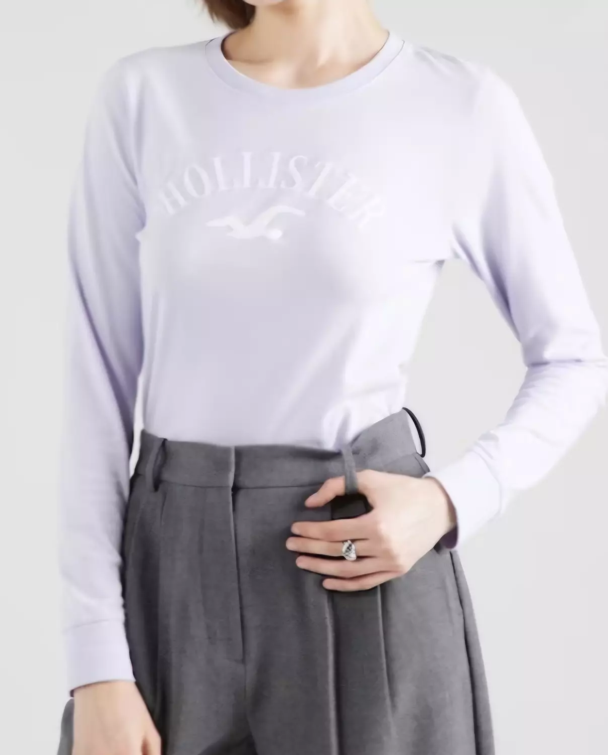 Hollister Long-Sleeve Graphic Tee