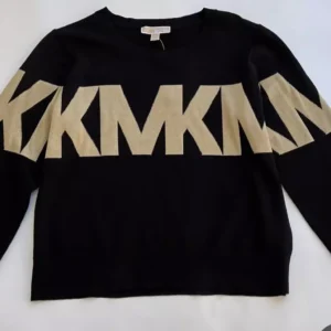 Michael kors black knit and the prominent gleaming