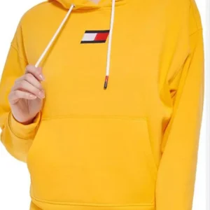 Tommy Hilfiger casual oversized vibrant bright yellow
