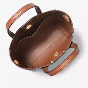 MICHAEL KORS MINI TOTE LUGGAGE BROWN