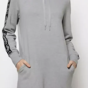 Calvin Klein hoodie dress  Heather grey