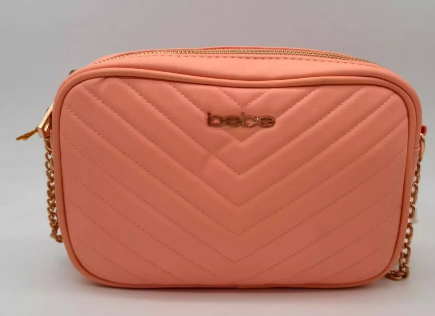 Bebe Quilted Camera Crossbody bag