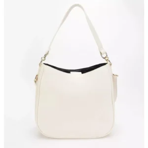 Tommy Hilfiger style bag with modern structured Cream