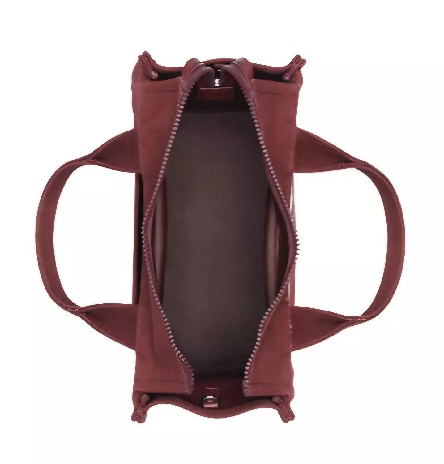 DKNY Tote Bag Canvas Rich Burgundy