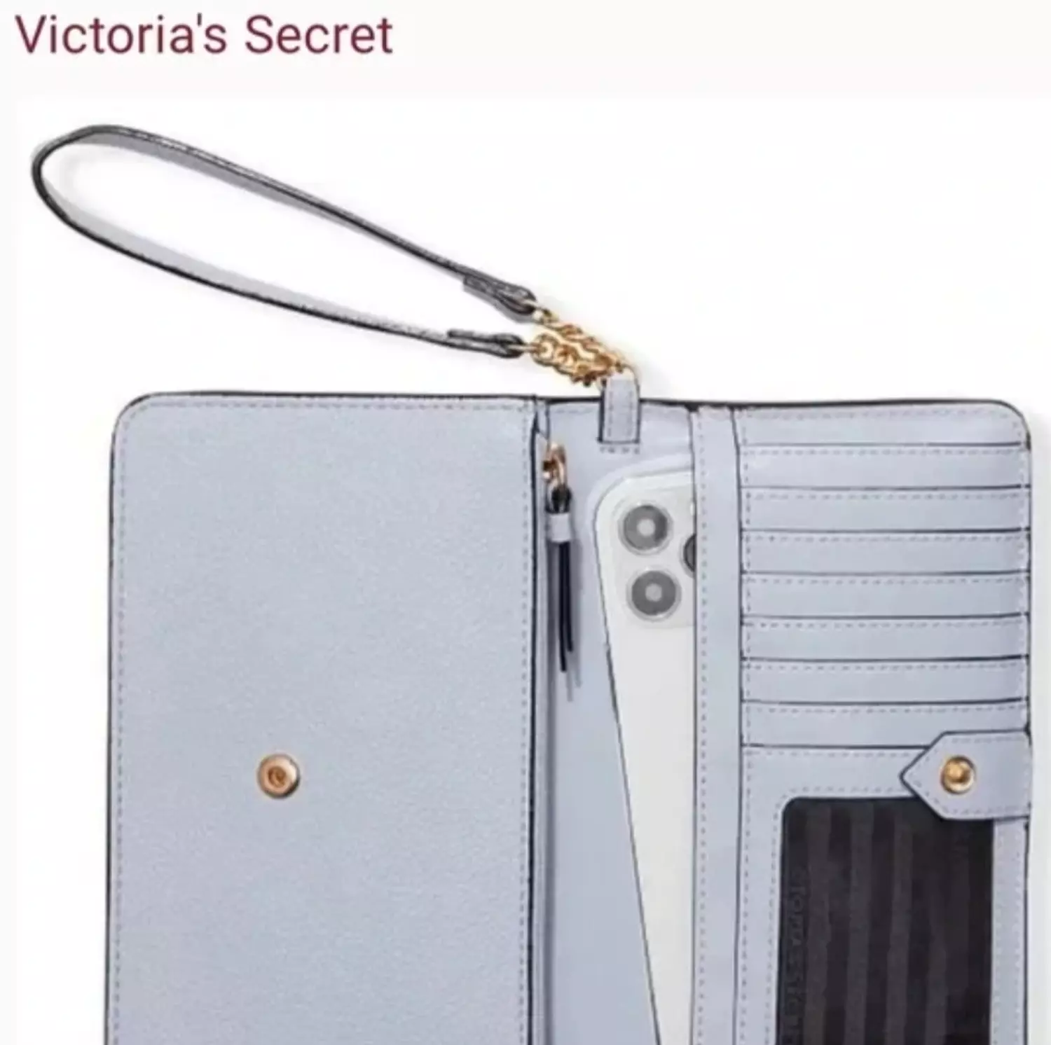 Victoria's Secret V-Quilt Wristlet Wallet