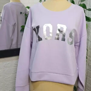 MICHAEL KORS SWEATSHIRT LIGHT PURPLE
