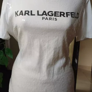 Karl Lagerfeld Sequin Logo Tee
