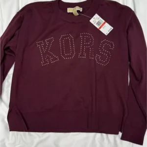 MICHAEL KORS PULLOVER BURGUNDY