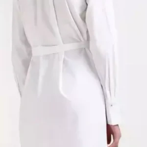 Tommy Hilfiger  White Belted Shirt Dress