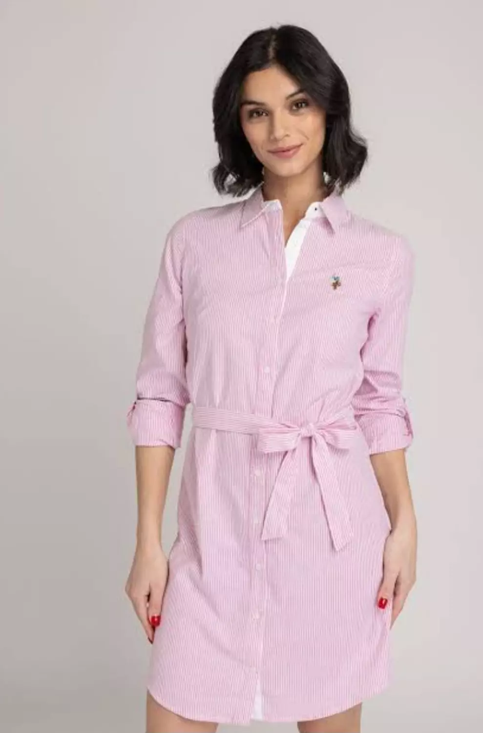 U.S. Polo Assn. Striped Shirt Dress