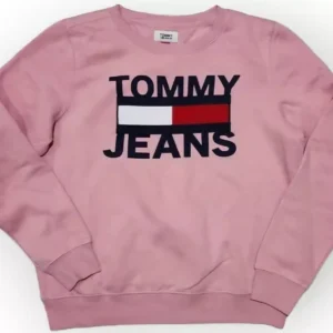 Tommy Hilfiger Jeans sweatshirt pastel pink