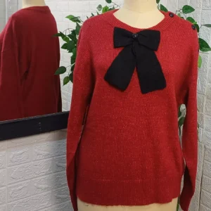 Red or crimson  Karl Lagerfeld