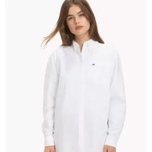 Tommy Hilfiger Classic White Cotton Shirt