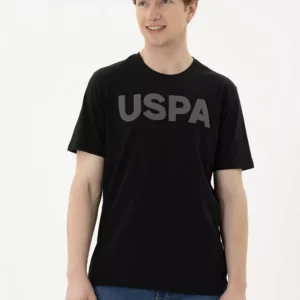 U.S. Polo Assn. Black USPA Logo T-Shirt – Original