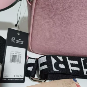 Karl Lagerfeld Paris double-zip camera bag