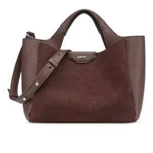Dkny  Mixed-Media Satchel
