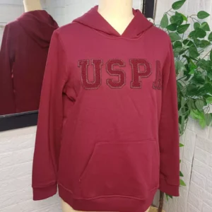 U.S. POLO SWEATSHIRT Burgundy