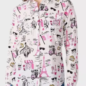 KARL Lagerfeld Paris button-down shirt Chiffon