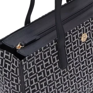 Tommy Hilfiger monogram tote Bag Navy Blue
