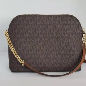Michael Kors Logo - print Brown.
