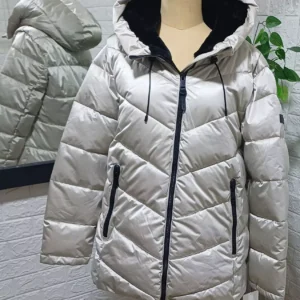 Puffer Jacket Dkny shiny/metallic