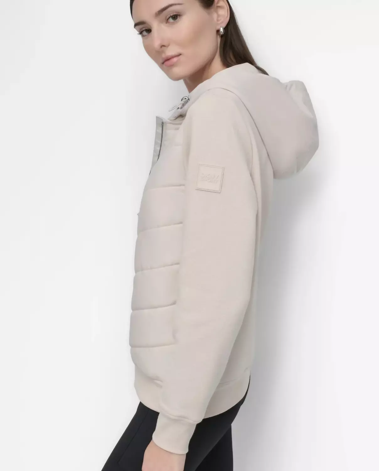 Dkny Hybrid padded Hoodie